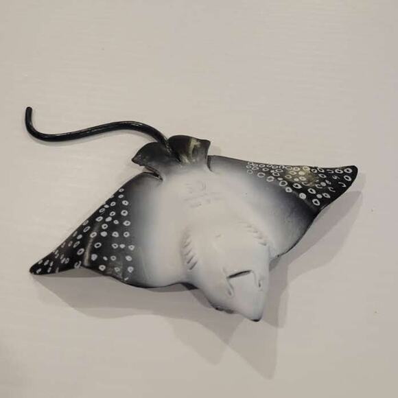 Mojo Animal Planet SPOTTED EAGLE RAY solid plastic toy wild sea marine - Picture 7 of 8
